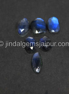 Blue Labradorite Rose Cut Slices